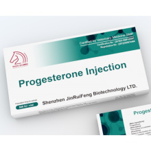 Médecine vétérinaire par injection de progestérone